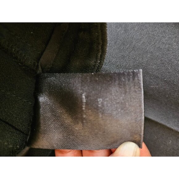 Aritzia Babaton Women's Wide Leg Pleated Black Culottes/Gaucho Pant Size 00 - Picture 7 of 7